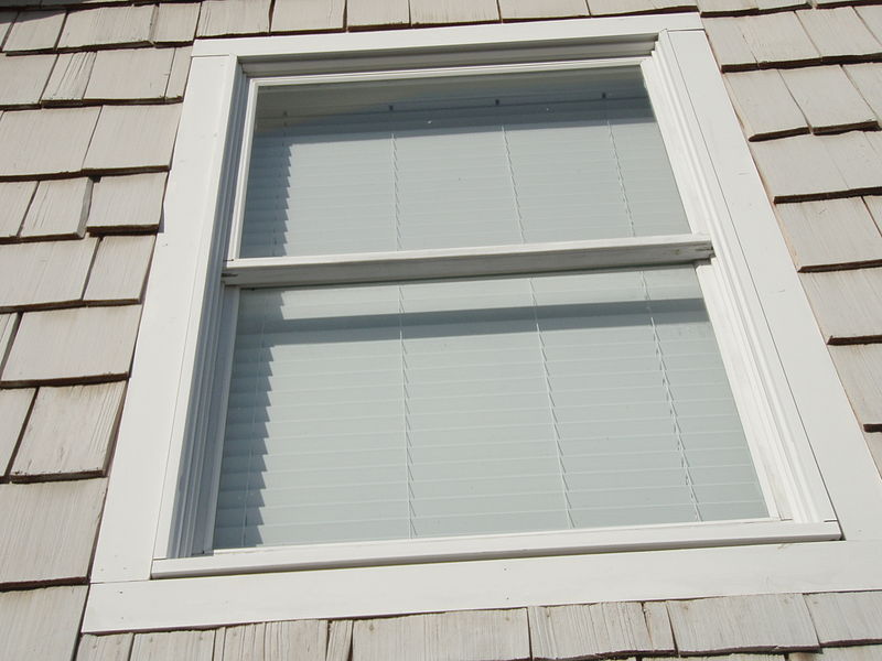 Plain single hung windows